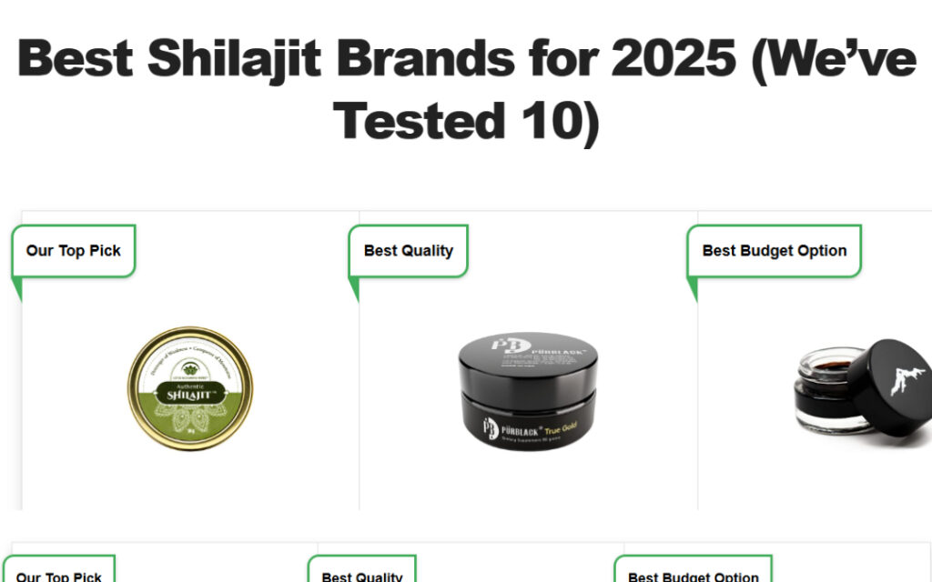 Best Shilajit Brands for 2026 (We've Tested 10)